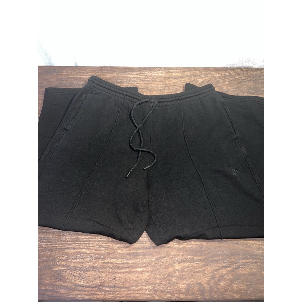 PINK by Victoria's Secret Baggy Wide Leg Womens Sweatpants Size XL Black - Picture 2 of 9